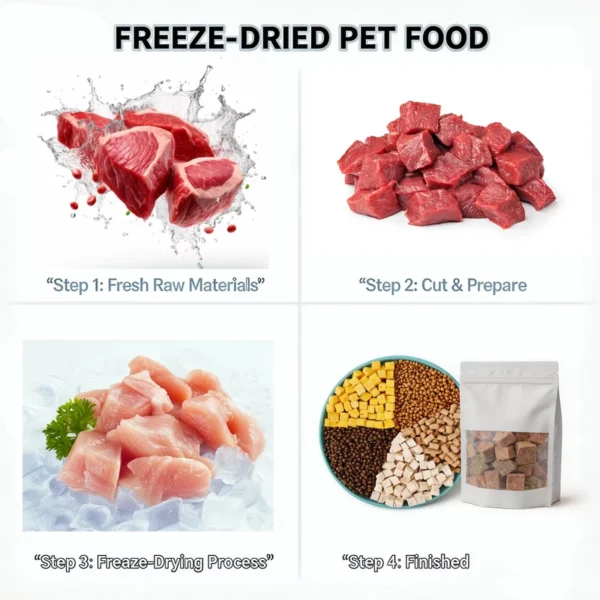 100-Natural-Freeze-Dried-Chicken-Granules-Organic-High-Protein-Pet-Food-Treats-for-Cats-and-Dogs