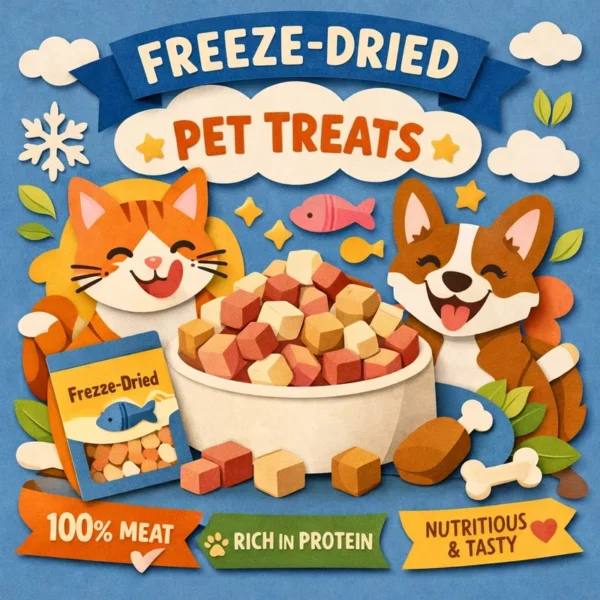 Affordable-Freeze-dried-Dog-Food-Salmon-Freezedried-100-Pure-Meat-No-Grains-and-No-Additives-Pet-Food