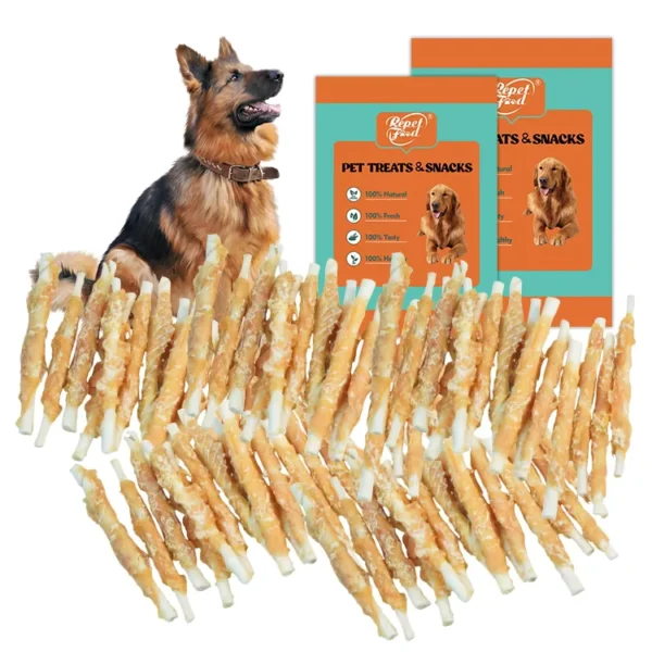 Air-Dried-Chicken-Breast-Treats-Small-Meat-Dried-Nutrition-Fattening-Snacks-with-Chicken-Grains-for-Dogs