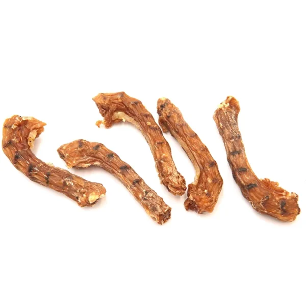 Air-Dried-Crispy-Chicken-Neck-Dog-Treats-Natural-Source-of-Glucosamine-for-Joint-Care-and-Dental-Health-Dog-Jerky