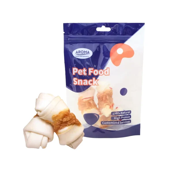 Air-Dried-Dog-Teething-Sticks-Duck-Chicken-Meat-Wrapped-Organic-Sugar-Free-Natural-Grain-Free-Dry-Dog-Food