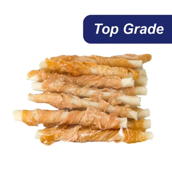 Air-Dried-Dog-Teething-Sticks-Duck-Chicken-Meat-Wrapped-Rawhide-Pet-Snacks-Pet-Treats-Natural-Grain-Free-Dry-Dog-Food