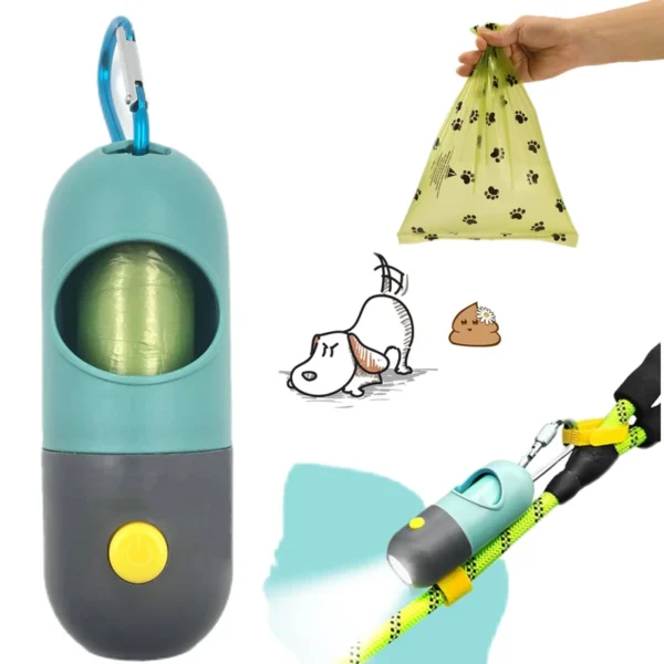 Bag-Holder-Pet-Poop-Bag-Dispenser-Case-with-Flashlight-Outdoor-Holder-Wall-Mount-Dog-Poop-Bag-Dispenser-with-Flashlight-1