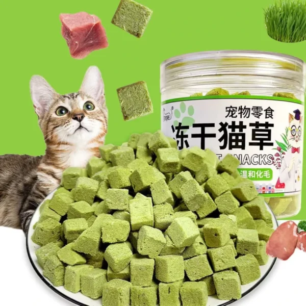 Cat-Raw-Freeze-Cranberry-and-Cat-Grass-Freeze-Dried-Cat-Grass