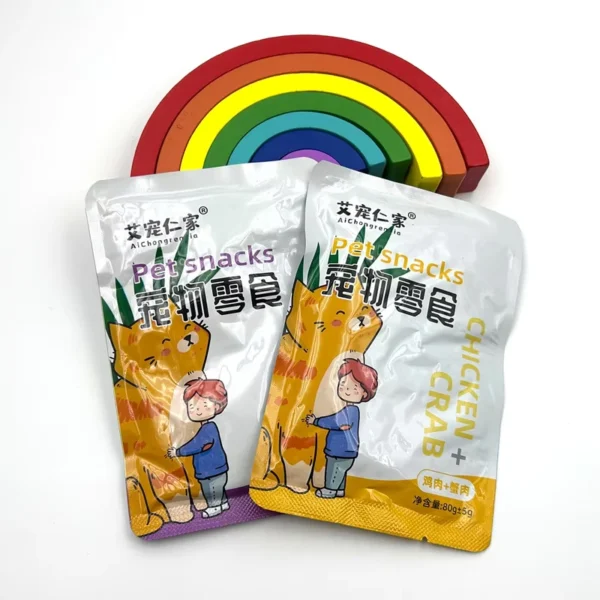Cat-Wet-Food-Pouch-OEM-Private-Label-Multiple-Flavors-Meat-Based-Organic-Sugar-Free-Treats
