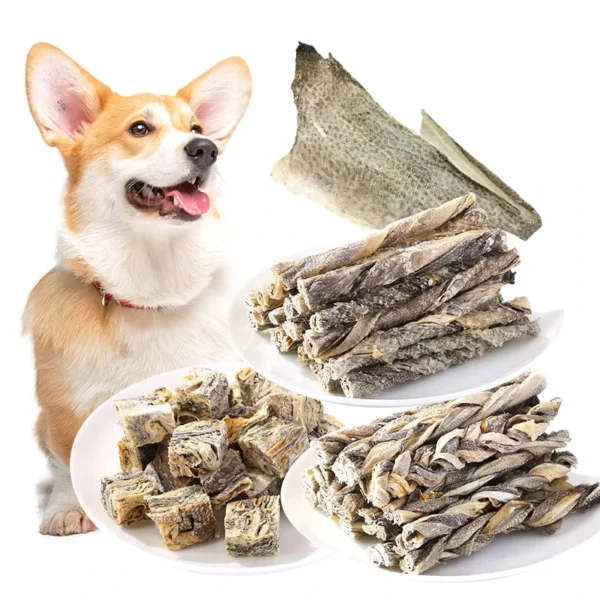 China-Supplier-Organic-Frozen-Cod-Skin-for-Dogs-Chew-Treats-100g-Dog-Natural-Treats-Snacks-Cod-Fish-Skin-Cod-Skin-Rolls-for-Pet