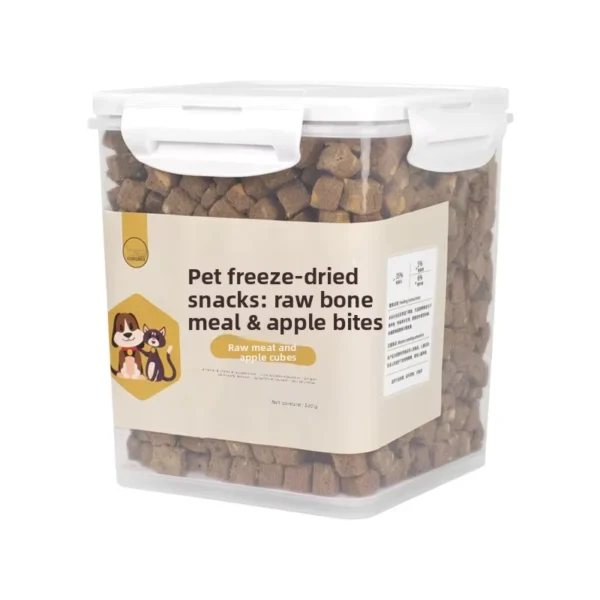 Conghui-Pet-Freeze-dried-Treats-Raw-Flesh-Apple-Grains-500g-Nutrition-Cat-Dog-All-Stages-General-Barrel-packed-Y-106