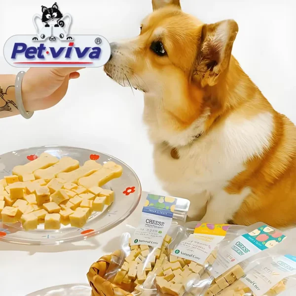 Crunchy-Chews-Natural-Dog-Treats-Salmon-Raw-Chicken-Flavor-Puppy-Training-Freeze-Dried-Pet-Food-Snacks