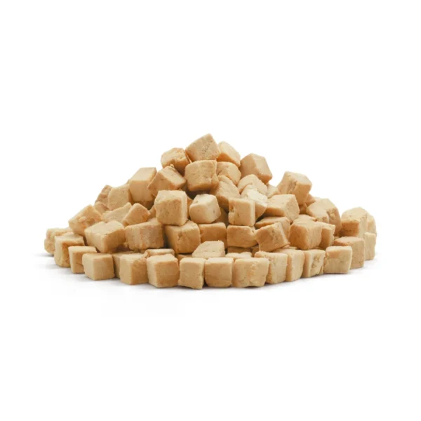 Crunchy-Chews-Organic-Natural-Dog-Treats-Salmon-Chicken-Flavor-High-Protein-Grain-Free-Puppy-Training-Freeze-Dried-Pet-Food