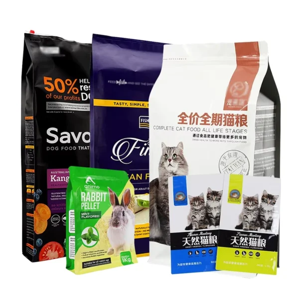 Custom-1kg-1.5kg-2kg-3kg-5kg-10kg-15kg-20kg-Pet-Food-Bag-Flat-Bottom-Pouch-Cat-Dog-Bird-Pet-Food-Packaging-Bag-with-Zipper