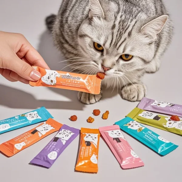 Custom-Printed-Smell-Proof-Colorful-Separate-Packaging-Food-Grade-Plastic-Sachet-Side-Gusset-Heat-Seal-Pouch-Bag-for-Cat-Dog-Pet