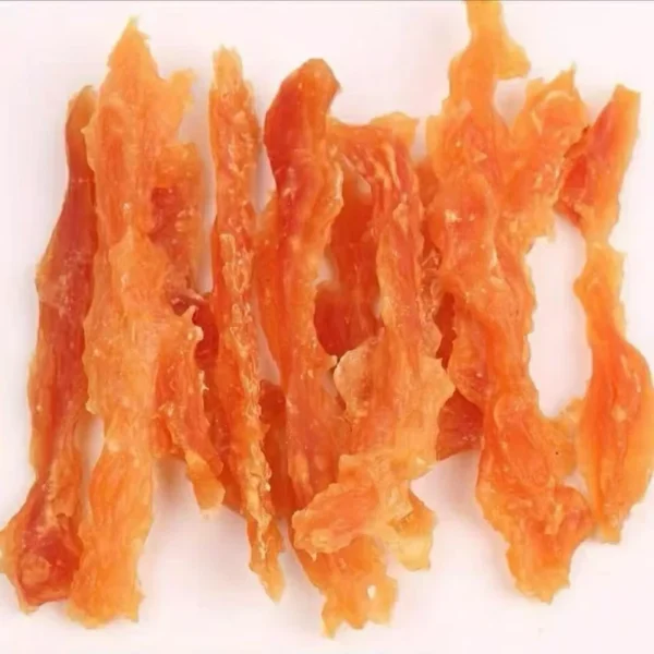 Customizable-Dog-Air-Dried-Chicken-Twist-Silk-Pet-Snacks