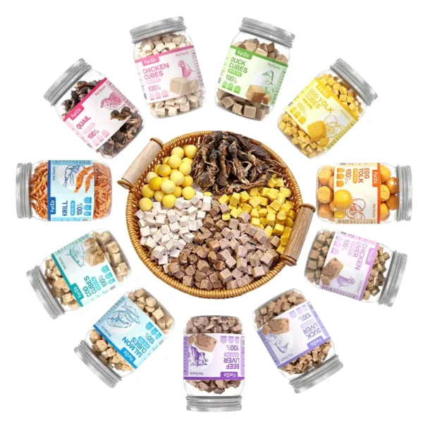 Customizable-Freeze-Dried-Dog-Treats-100-Pure-Meat-freeze-dried-cat-food-pet-treats-Pet-Food