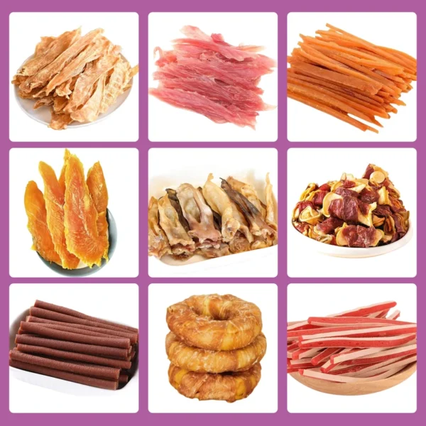 Customized-Dried-And-High-Protein-Duck-Additive-free-Chicken-Dog-Treats-Meat-Food-Training-Snacks-For-Pet