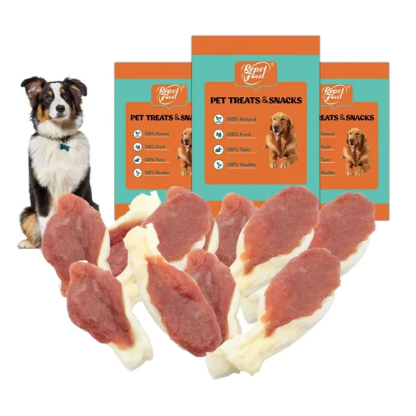 Customized-Packaging-Raw-Duck-Meat-Treats-Healthy-Snacks-Dried-Other-Pet-Food-for-Dogs