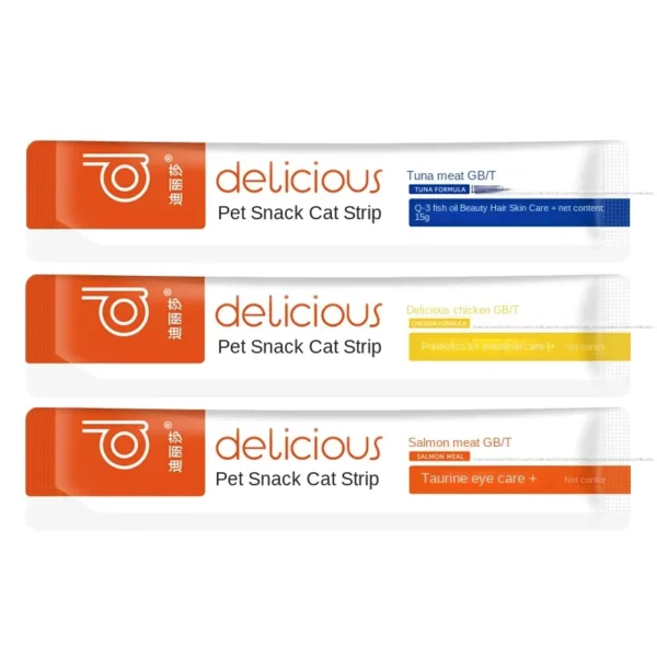 Dilisa-Cat-Food-Stick-Hair-Cream-Shark-Chondroitin-Taurine-Fish-Oil-Dog-Nutritional-Supplement-15g-Pack
