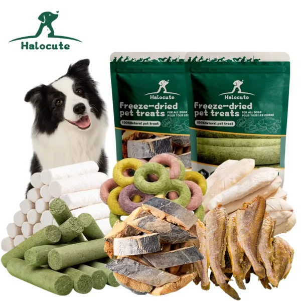 FDA-Certified-Custom-made-Freeze-Dried-Pet-Snacks-Additive-Free-Freeze-Dried-Donut-Cat-Snacks