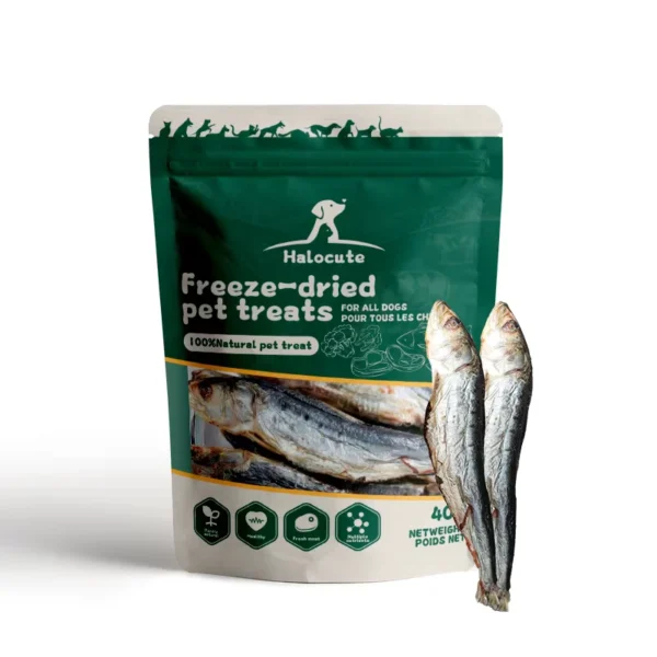 FDA-Certified-OEM-ODM-Highly-Nutritious-and-Easy-to-Eat-Freeze-Dried-Sardine-Snacks-for-Cats-and-Dogs