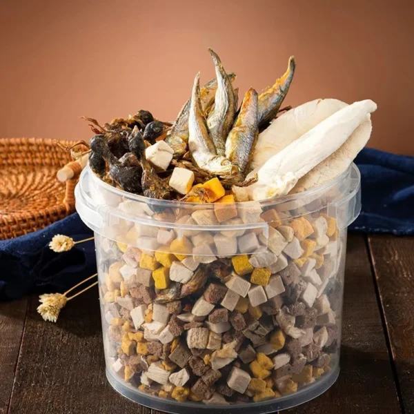FDA-Natural-and-Healthy-Freeze-Dried-Pet-Snacks-with-High-Protein-Low-fat-Chicken-Flavor-for-Cats-and-Dogs