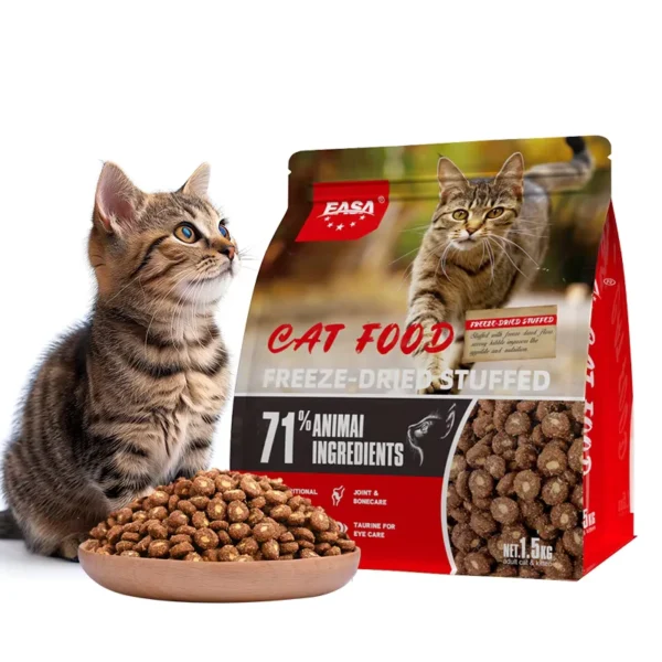 FREEZE-DRIED-STUFFED-CAT-DRY-FOOD-Pet-Goody-Staple-Food