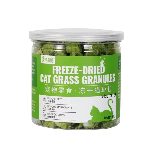 Factory-Direct-Pet-Snacks-Cat-Grass-Freeze-Dried-Healthy-Treats-For-Dogs-Cats-Natural-Nutritious-Food