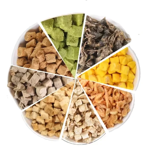 Factory-Direct-Sale-Pet-Freeze-Dried-Pet-Snack-Salmon-Pet-Treats-Dog-Snacks-Freeze-Dried-Salmon-Cubes-for-Dogs