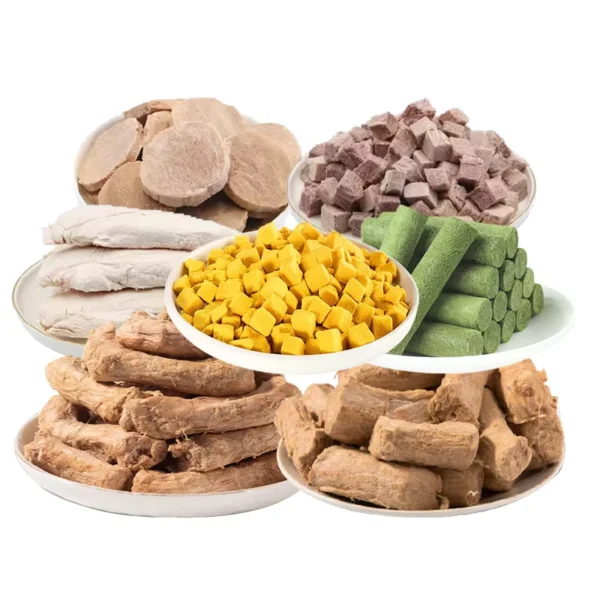 Factory-Pet-Food-Production-Line-Freeze-Dried-Duck-Breast-Liver-Necks-Bully-Sticks-Low-Price-Pet-Food-Supplement-Dogs-Cat-Snacks