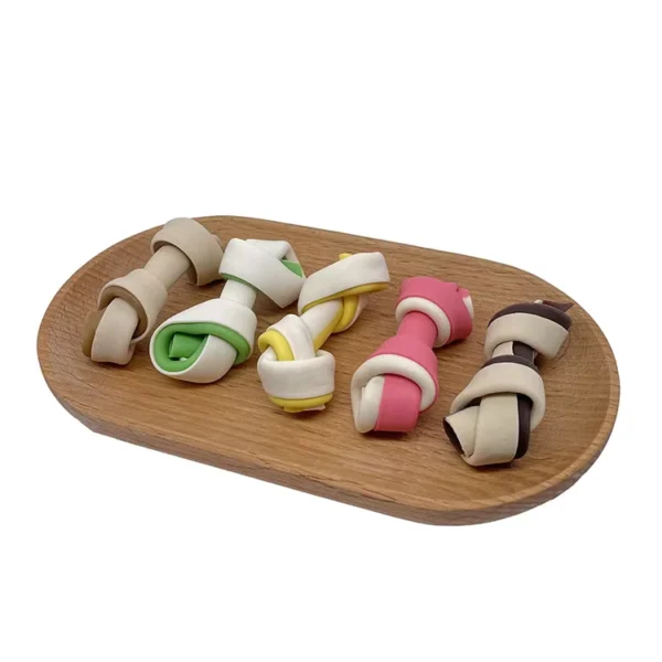 Factory-Stock-Dog-Dental-Treat-Knotted-Bone-Human-Food-Grade-Ingredients-Dog-Snack-for-Rewards
