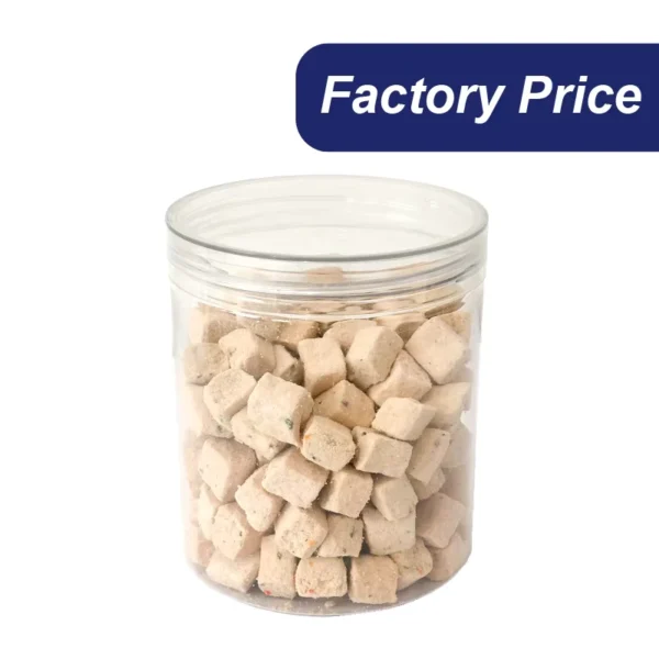 Food-Manufacturers-Cat-Treats-Natural-Diced-Chicken-Meat-High-Protein-Freeze-Dried-Snack-Dog-Pet-Freezed-Food