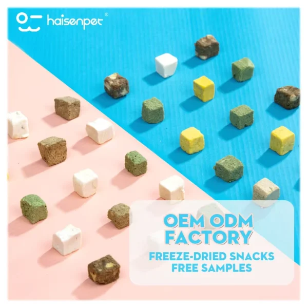 Free-Samples-100-Natural-Pet-Treats-Snacks-High-Protein-Various-Flavors-Freeze-Dried-Cat-Dog-Food