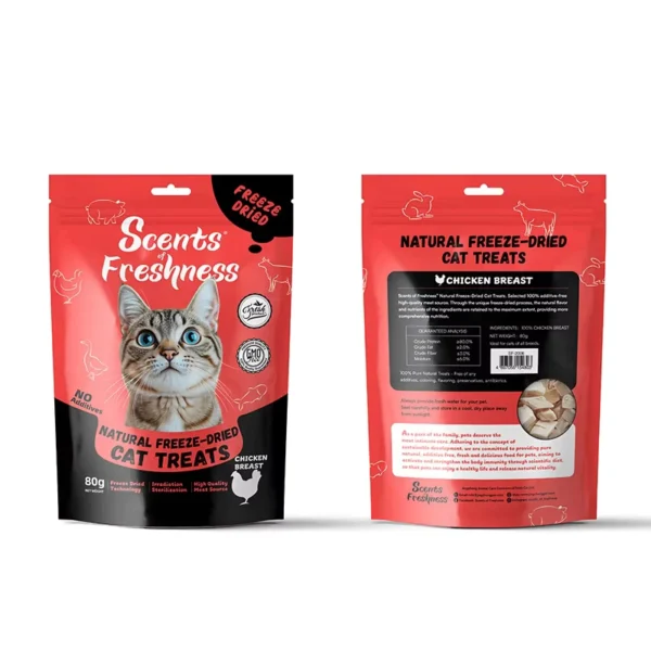 Freeze-Dried-Chicken-Breast-Single-Ingredient-Private-Label-Human-Grade-Dog-Cat-Treats-Grain-Free-Snacks-High-Protein
