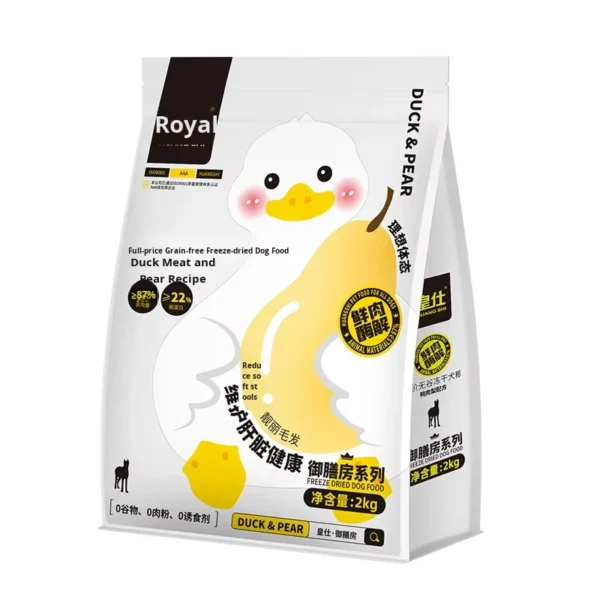 Freeze-Dried-Dog-Food-Removing-Tear-Stains-Adult-Puppy-Dogs-Teddy-Bichon-Corgi-Small-Breeds-Fresh-Meat-No-Artificial-Flavors