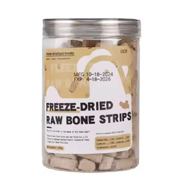 Freeze-Dried-Pet-Food-Factory-Custom-Raw-Chicken-and-Rabbit-OEM-Package-Freeze-Dried-Raw-Meat-Bone