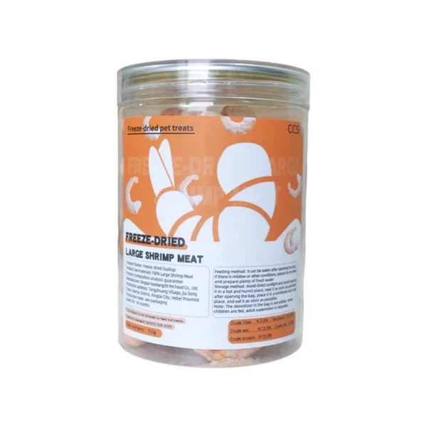 Freeze-Dried-Shrimp-Raw-Dog-Food-Dry-Pet-Food-Organic-Pet-Treats-Cat-Snack-Treats