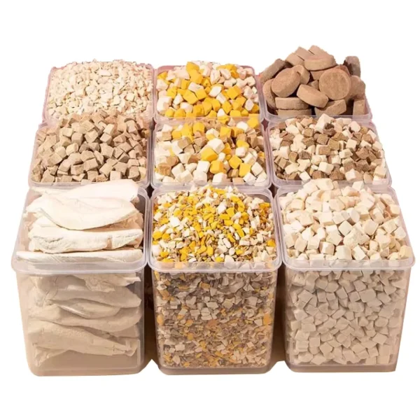 Freeze-dried-Dog-Snack-Pet-Chicken-Duck-Beef-Pellet-Combination-100-Fresh-Meat-Dog-Treats-cat-Treats-Mixed-Food-Reward