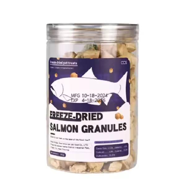 Grain-Free-Balanced-Diet-Small-Fish-Dry-Food-Bulk-Freeze-Dried-Salmon-Cat-Pet-Snacks