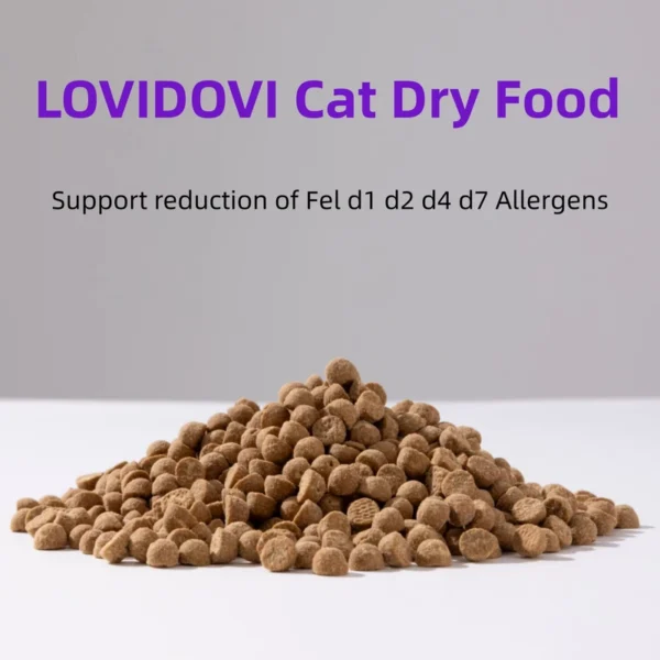Grain-Free-Chicken-Cat-Core-Diet-Nutrient-Rich-Protein-Reduce-Fel-D1-D2-D4-D7-Allergens-Pet-Feeding-Supplies-Bag-OEM-ODM-Bulk-1