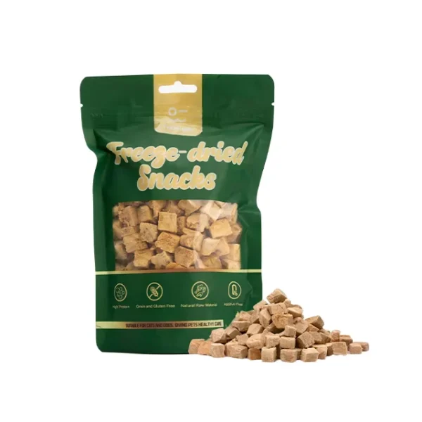 Haisenpet-High-Protein-Palatable-Salmon-Cubes-Freeze-Dried-Dog-Cat-Treats-Food