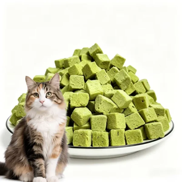 Healthy-Daily-Supplementary-Food-for-Kitten-and-Adult-Cat-Body-Care-Freeze-Dried-Cat-Grass-Pellet