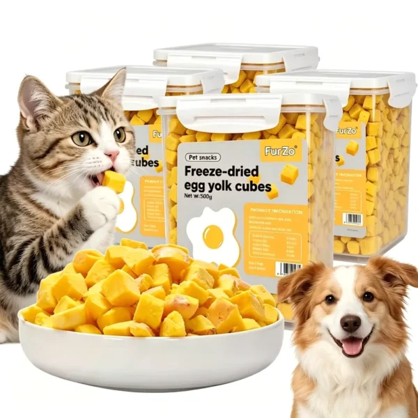 Healthy-Freeze-dried-Egg-Yolk-Dog-Treats-Natural-Freeze-Dried-Pet-Food-Private-Label-Dog-And-Cat-Snacks