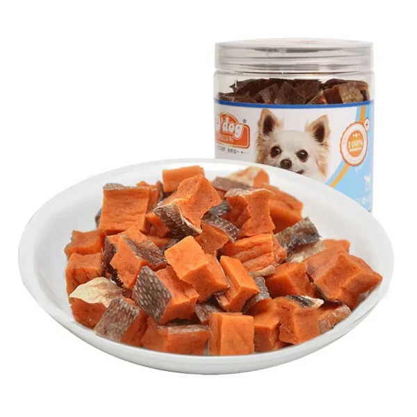 High-Protein-Dog-Treats-Natural-Pet-Snacks-Salmon-Cube-Dog-Treats-Food