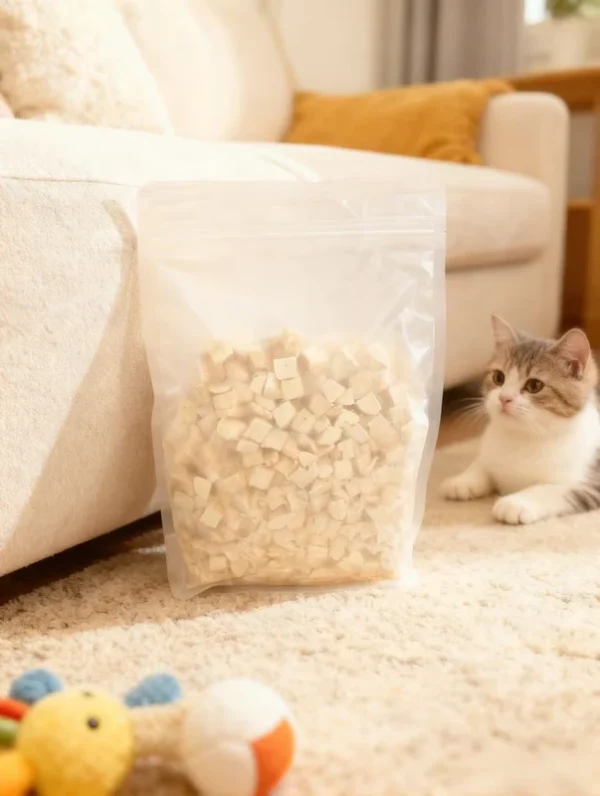 High-Quality-100-Natural-Freeze-Dried-Chicken-Breast-Pet-Freeze-Dried-Snack-Cat-Treats