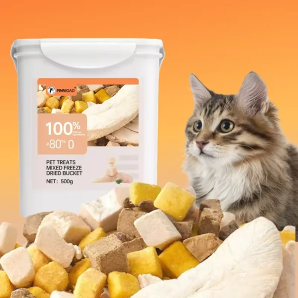 High-Quality-Organic-Freeze-Dried-Chicken-Meat-High-Protein-Nutritional-Pet-Treats-for-Dogs-and-Cats-Food-Safe-Snacks