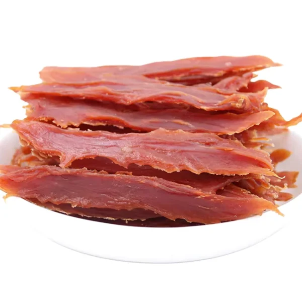 High-Quality-Pet-Treats-and-Food-No-Addition-Fatten-Cheeks-Tear-Removal-Soft-Duck-Strip-Dried-Snack