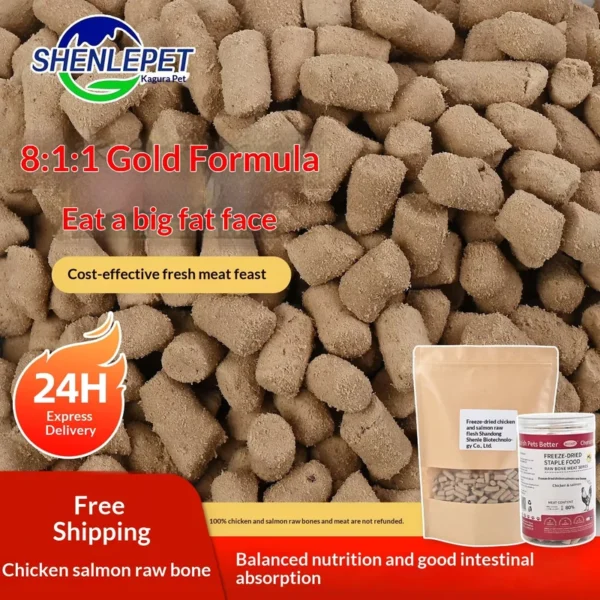 High-Quality-Raw-Chicken-and-Salmon-Meat-with-Bones-Freeze-Dried-Pet-Food-for-Dog-Cat-Immune-Support