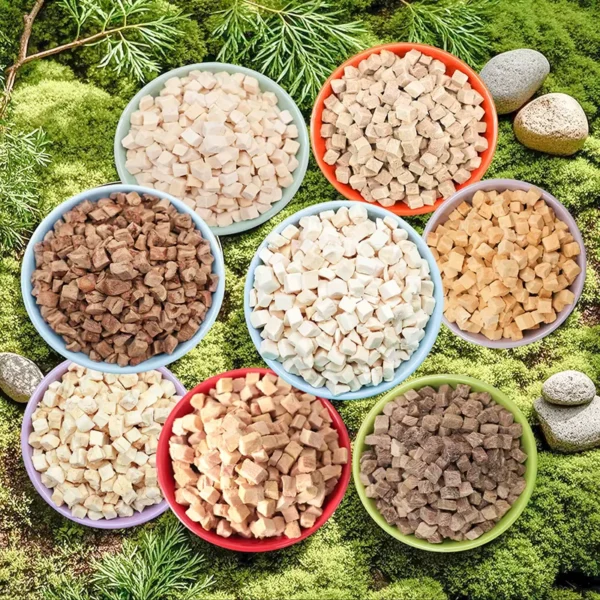 LOW-MOQ-Freeze-Drying-Pet-Treats-Beef-Liver-Powder-100-Natural-in-Bulk-or-in-OEM-Packing-Dog-Treat-Cat-Treat