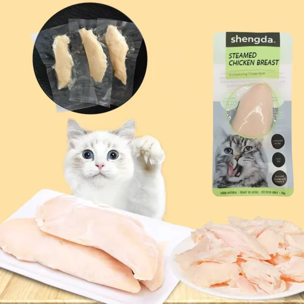 Low-Fat-Steamed-Chicken-Treat-Cat-Snack-Natural-Steamed-Meat-Pet-Treat-Steamed-Chicken-Breast-Pet-Treat-Steamed-Chicken-Slices