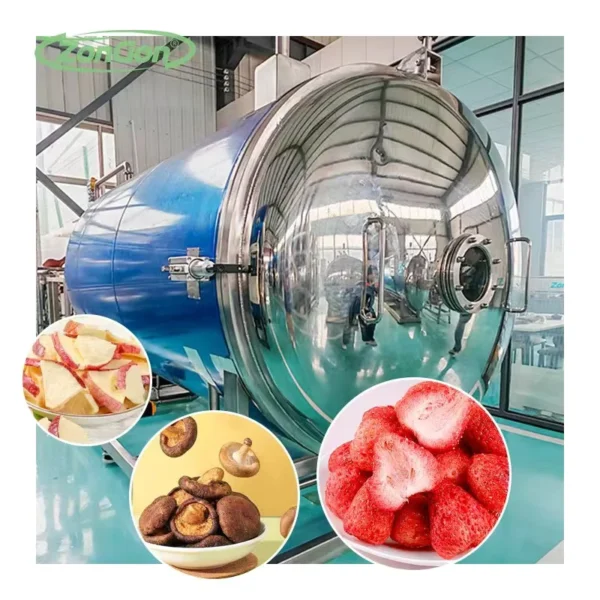 Meat-Fish-Meat-200kg-Vegetable-Fruit-Milk-Dairy-Pet-Food-Meat-Vial-Lyophilizer-Freeze-Dryer-Drying-Machine