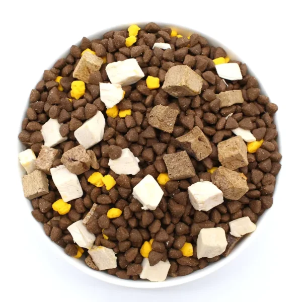 Natural-Dried-Dog-Food-Fresh-Meat-1.5kg-Starter-Puppy-Food-With-Freeze-dried-Food