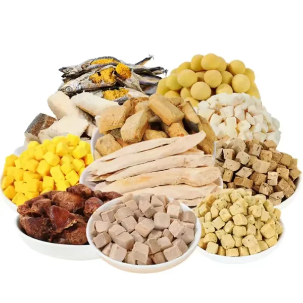 Natural-Freeze-Dried-Chicken-Cubes-Healthy-Pet-Food-Low-Fat-Fresh-Meat-Snack-for-All-Breeds-Pets-Bulk-Order